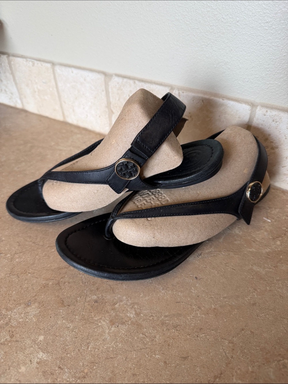 Tory Burch Mini Travel Sandals Sz8